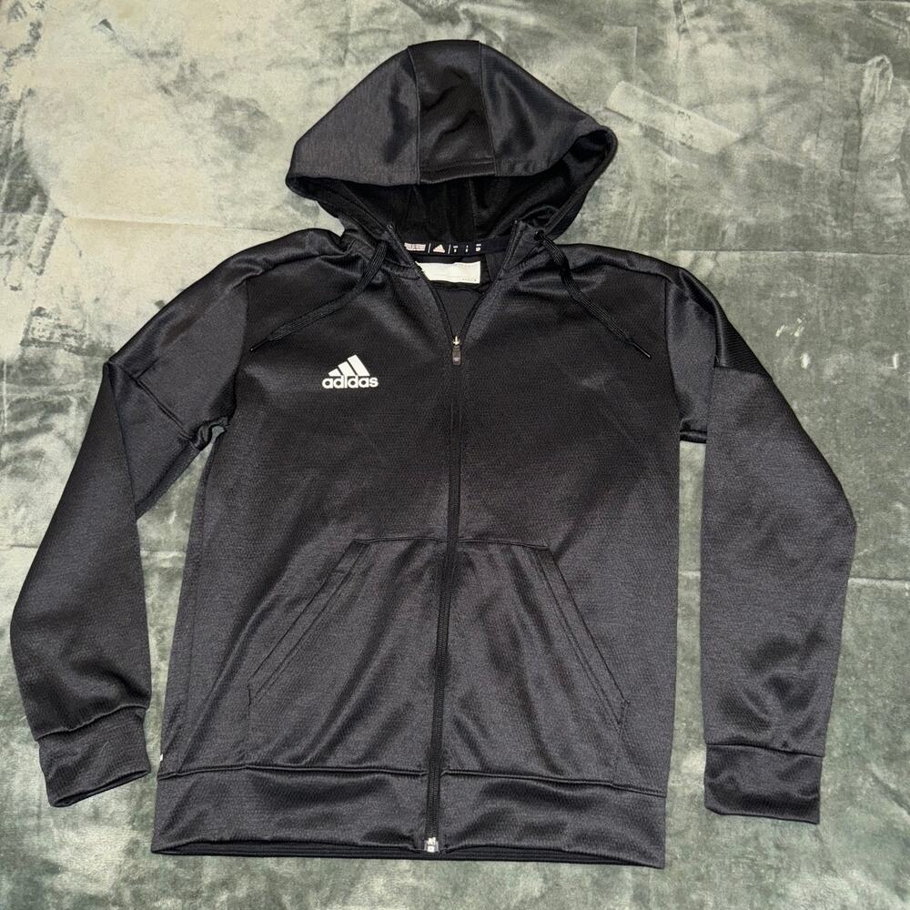 Adidas Workout Black Hoodie‎ Women's Size Small Casual Gorpcore Hiking Outdoors
